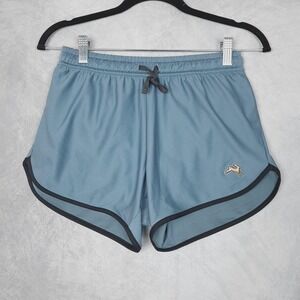 Tracksmith Shorts Mens XS Blue Mesh 4 Inch Running Split Lined Track Gym